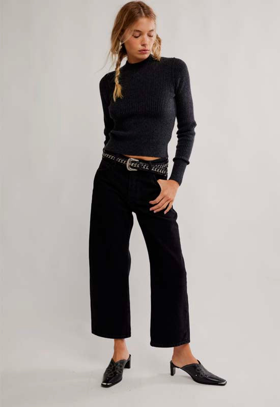 Free People - Ever After Pullover Charcoal