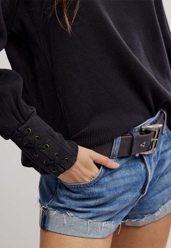 Free People - Lapis Cuff Top Black