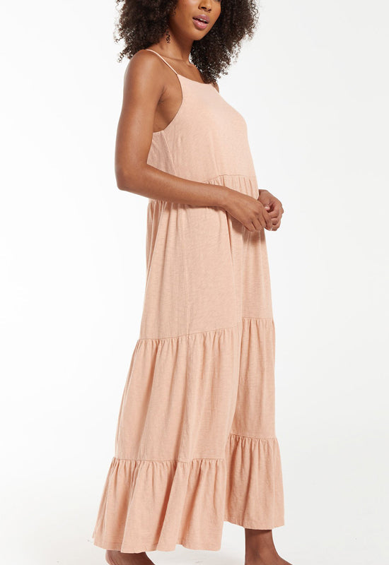 Z Supply - Rory Tiered Slub Dress Sand