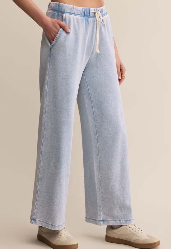 Z Supply - Hunter Knit Demim Pant Washed Indigo