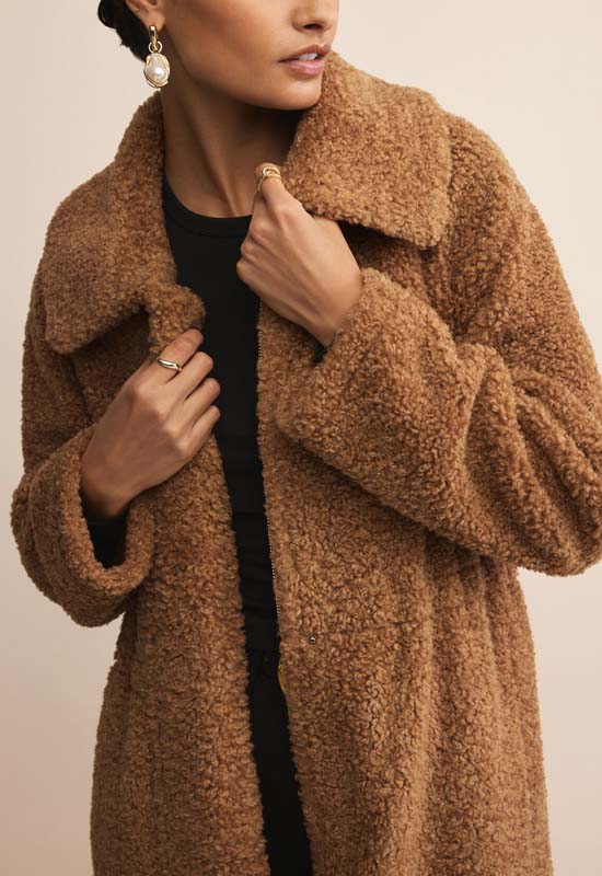 Z Supply - Calgary Teddy Coat Coconut