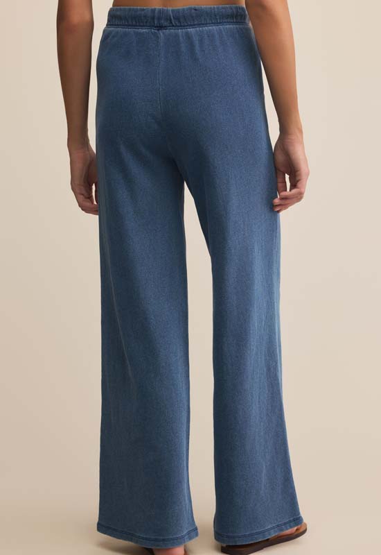 Z Supply - Hunter Knit Denim Pant Vintage Indigio