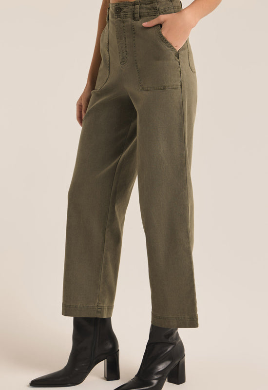 Z Supply - Washed Pant Grape Leaf