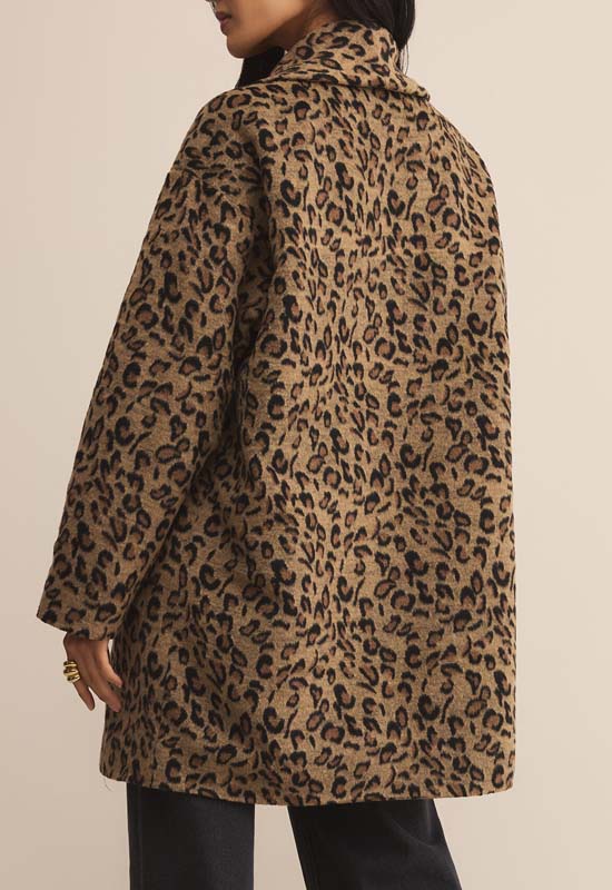 Z Supply - Lennon Animal Coat Suede