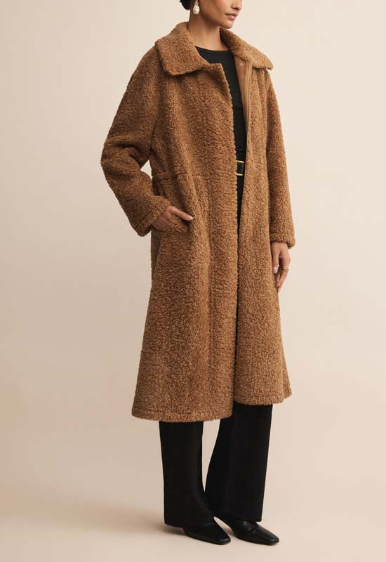 Z Supply - Calgary Teddy Coat Coconut