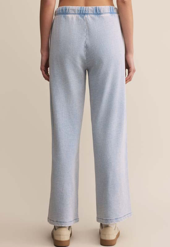 Z Supply - Hunter Knit Demim Pant Washed Indigo