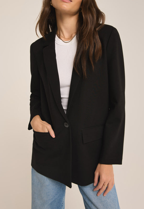 Z Supply - Do It All Relaxed Blazer Black