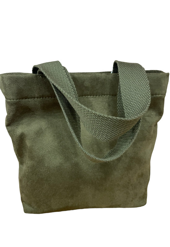 Quilted Koala - Mid Town Bag Olive Suede