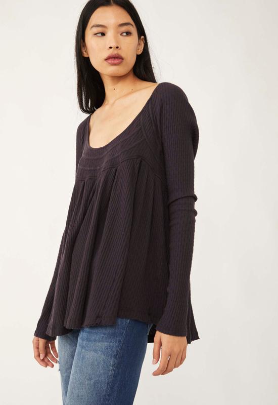 Free People -Its Always Been You Top Black