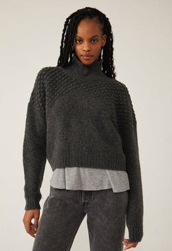 Free People - Bradley Pullover Charcoal