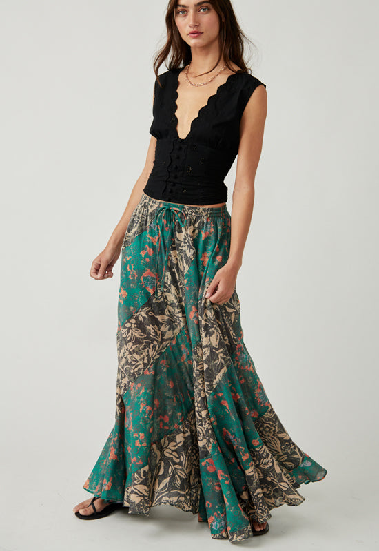 Free People - Jackie Maxi Skirt Charcoal