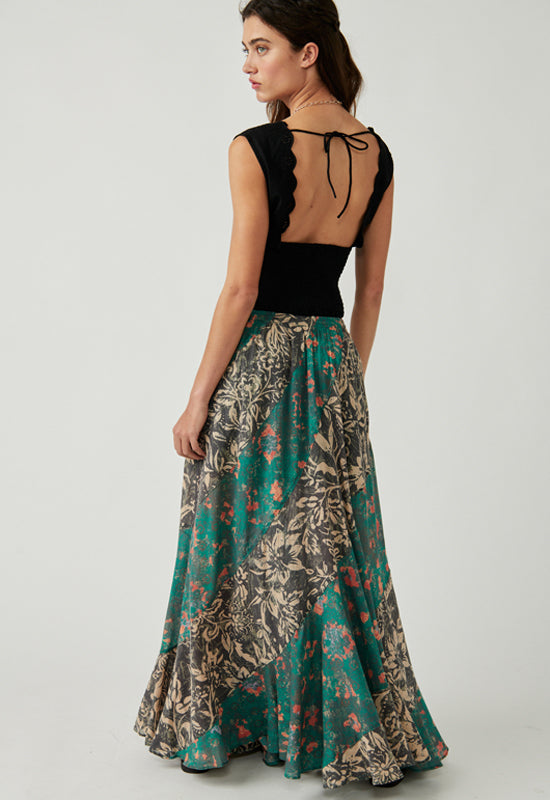 Free People - Jackie Maxi Skirt Charcoal