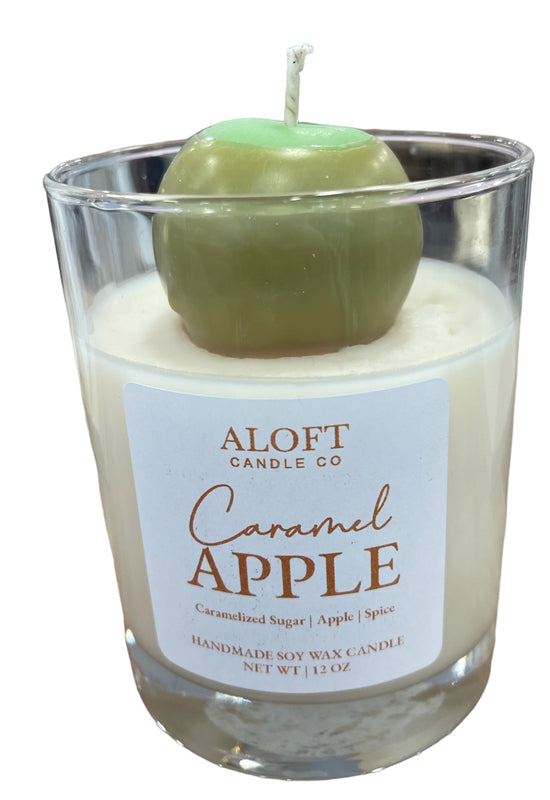 Aloft Candle Co - Caramel Apple 12oz Candle