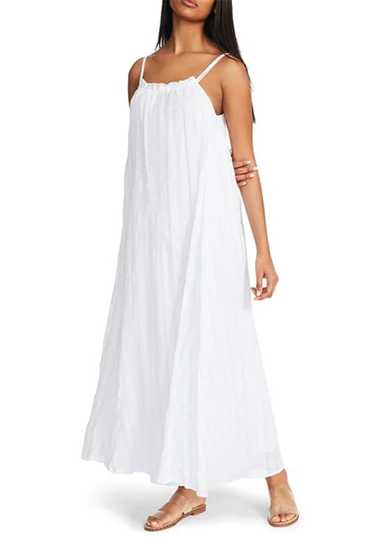 BB Dakota - Flowget About It Dress White