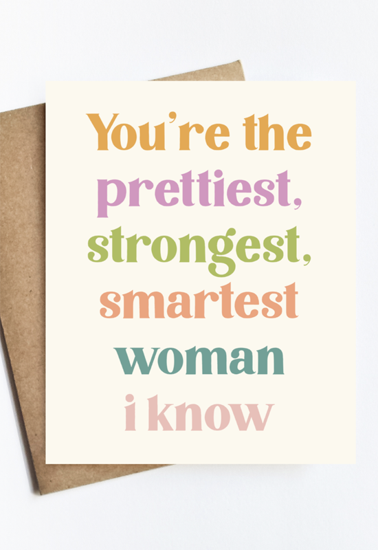 Woman I Know Card