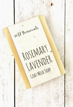 Wild Botanicals - Rosemary Lavender Goat Milk Soap