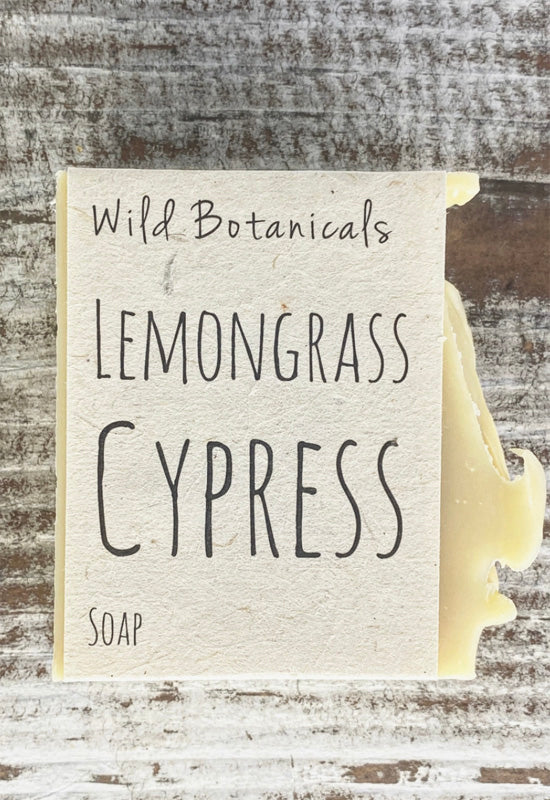 Wild Botanicals - Lemongrass Cypress Soap