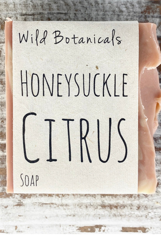 Wild Botanicals - Honeysuckle Citrus Soap