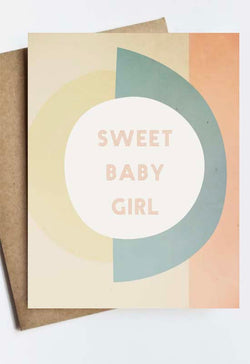 Sweet Baby Girl Card