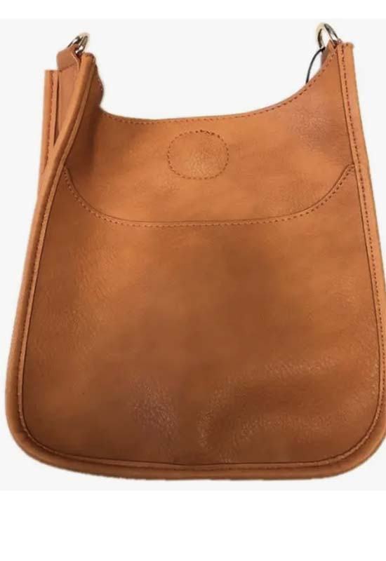 Ahdorned - Mini Vegan Messenger Bag Orange Gold Harware (sold without strap)