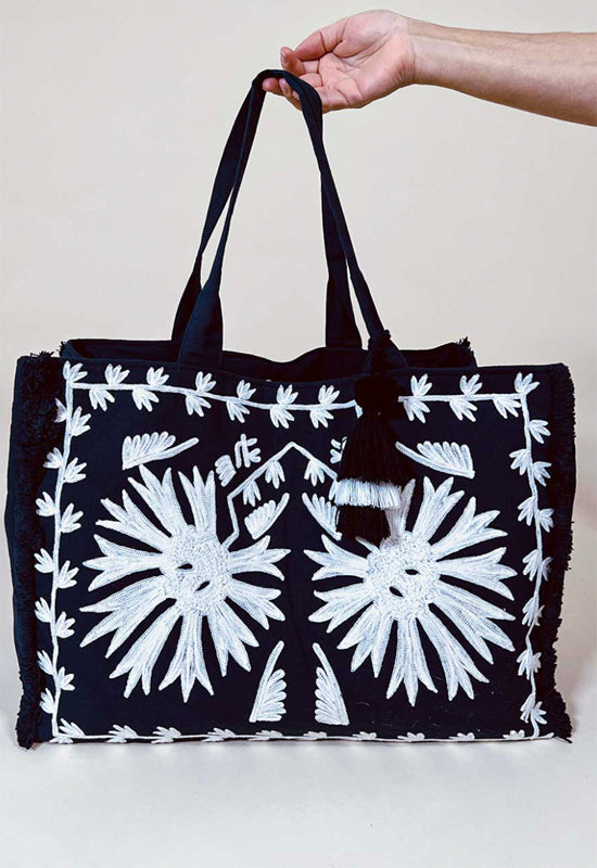Debbie Katz - Malan Embroidered Bag Navy