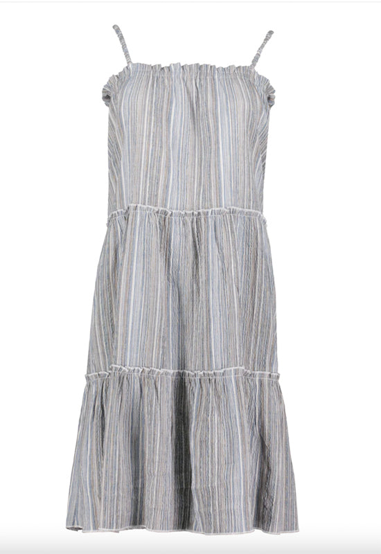 Bishop & Young - Tess Summer Dress Sea Scape Stripe