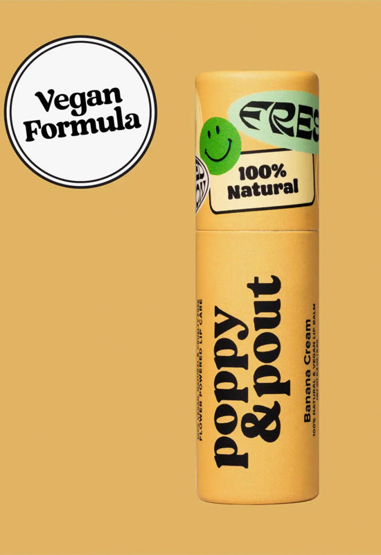 Poppy & Pout - Vegan Banana Lip Balm