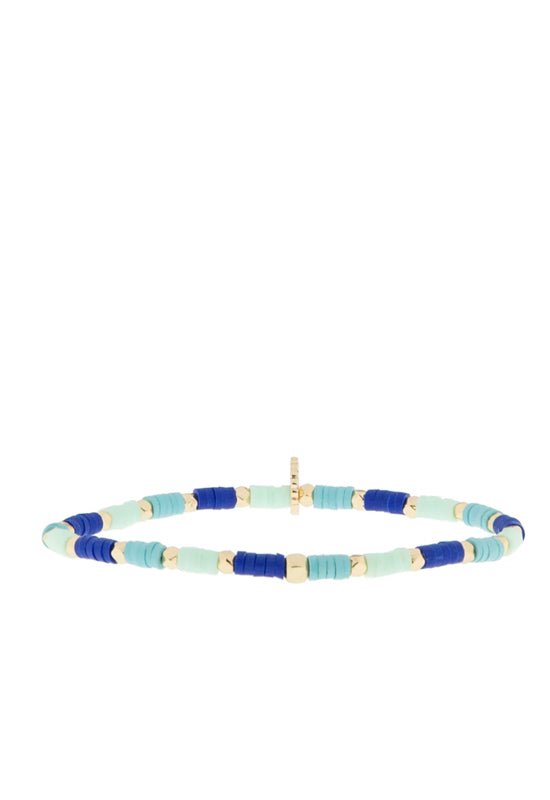 Mini Stretch Bracelet - Turquoise Multi