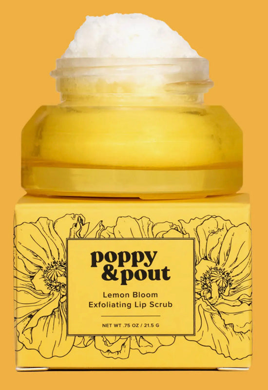Poppy & Pout - Lip Scrub Lemon Bloom