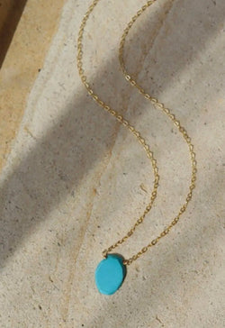 Pacifica Necklace 16" - 14K Gold Plated