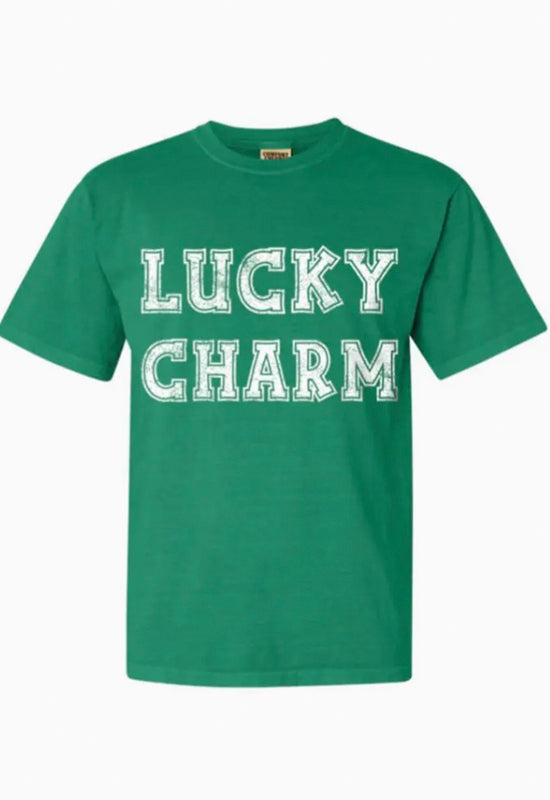 LivyLu - St Patrick's Lucky Charm Tee Green
