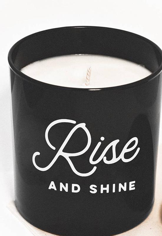 Rise and Shine Soy Candle by Monterra Candles - Black Copper