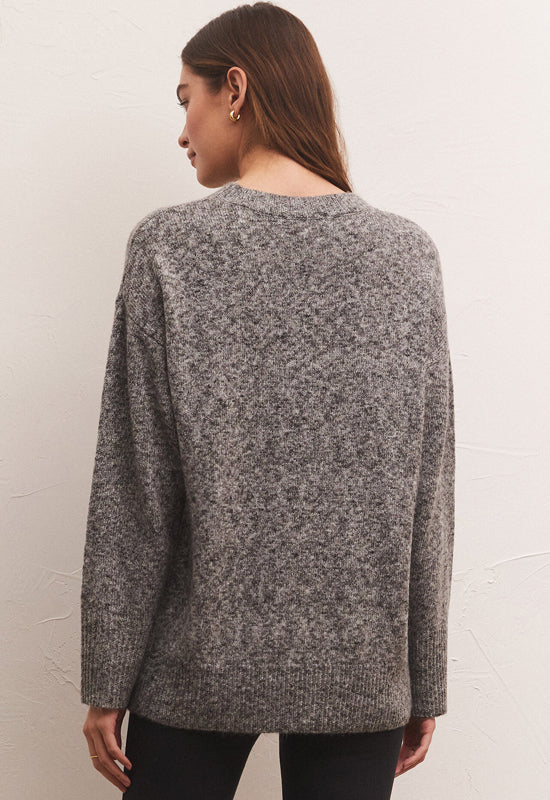 Z Supply - Silas Pullover Sweater Heather Grey